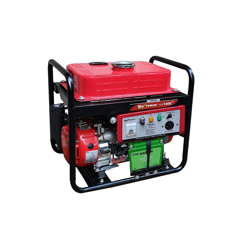 1.2 KVA Portable, Petrol Run, GE-1400RS, Recoil & Self Start
